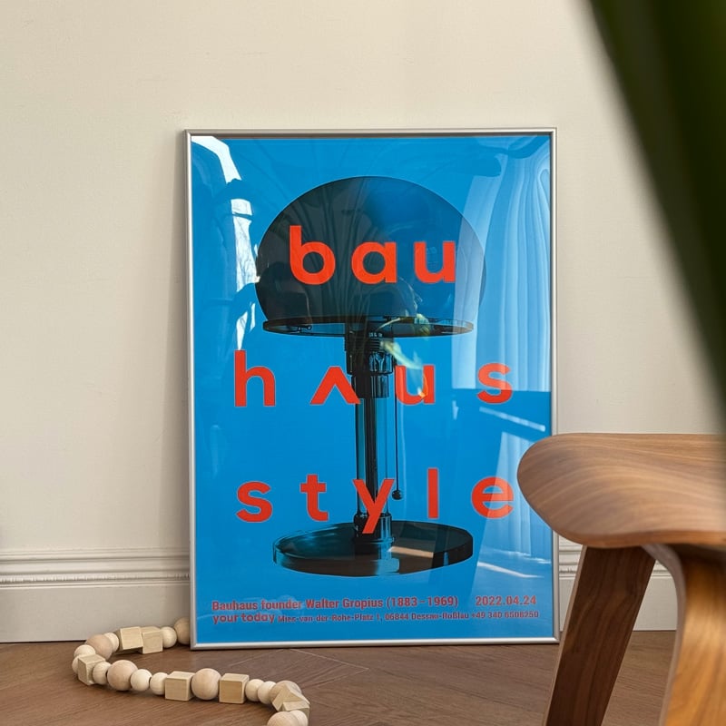 アートポスター オリジナルバウハウス展 エキシビジョンポスター