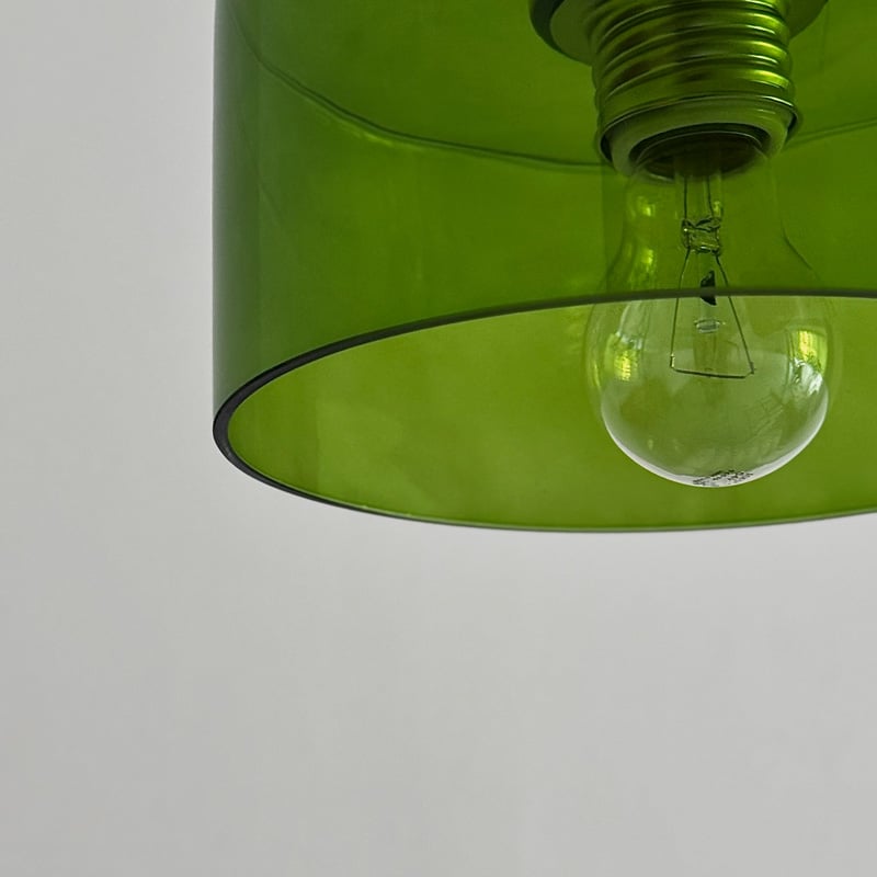 light-03400 Green × Yellow × Blue ガラスシェード ペンダント