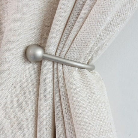 curtain-03011　ball ホールドバック カーテンホルダー 2個セット