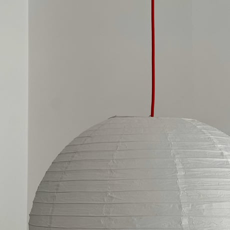 light-03320　レッドコード Rice Paper Shade 40cm 50cm 60cm ホワイト 和紙 ペンダントライト