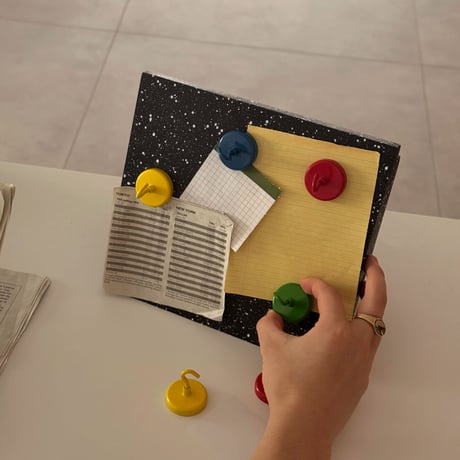 stationery-03040　スプラッシュパターン マグネットボード