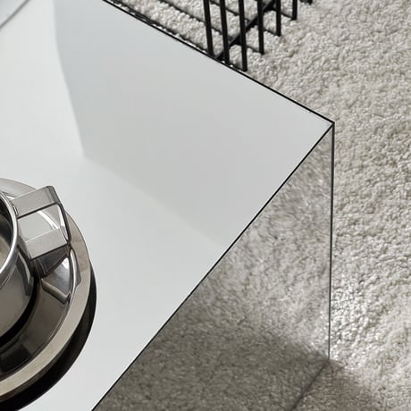 table-03170　アクリルミラー サイドテーブル