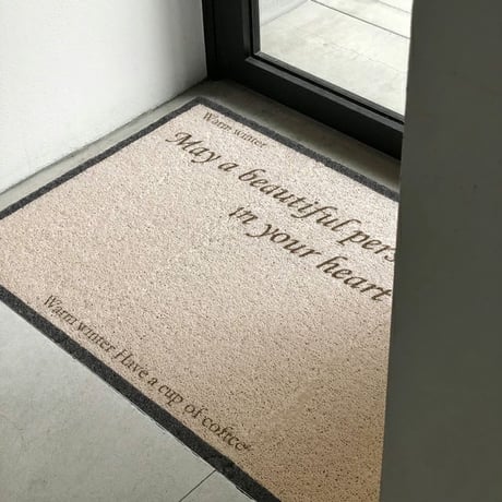 mat-03060　レタリング 泥落としマット  60cm×90cm