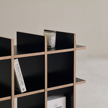 rack-03056　3段 プライウッド スタンド オープンシェルフ