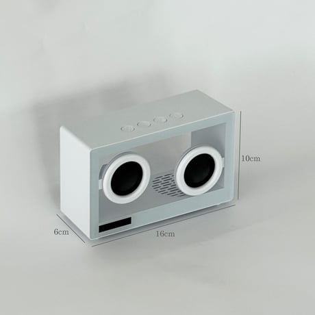 予約販売7月中旬～7月下旬頃発送予定　lifestyle-03013　小型透明 Bluetooth クリア スピーカー