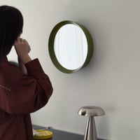 mirror-03171　ラウンド カラーフレーム ミラー