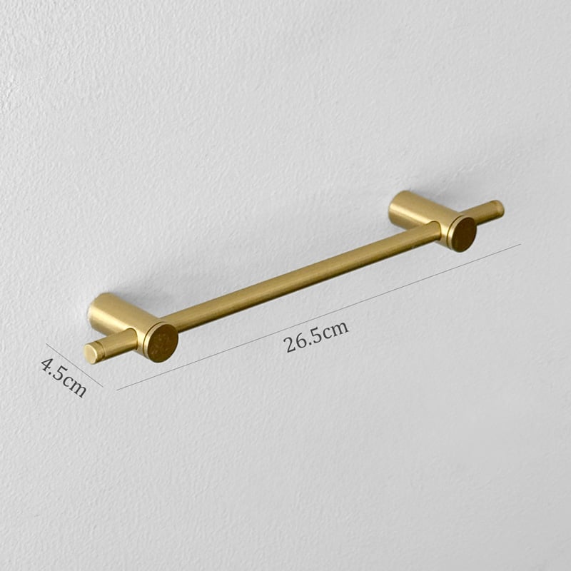 wall-03059 真鍮ブラス ハンガーバー 26.5cm | ART OF BLACK