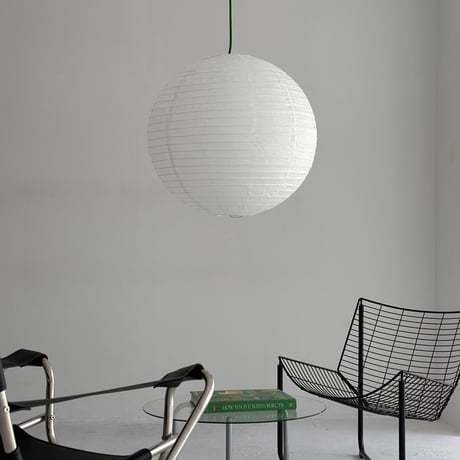 light-03319　グリーンコード Rice Paper Shade 40cm 50cm 60cm ホワイト 和紙 ペンダントライト