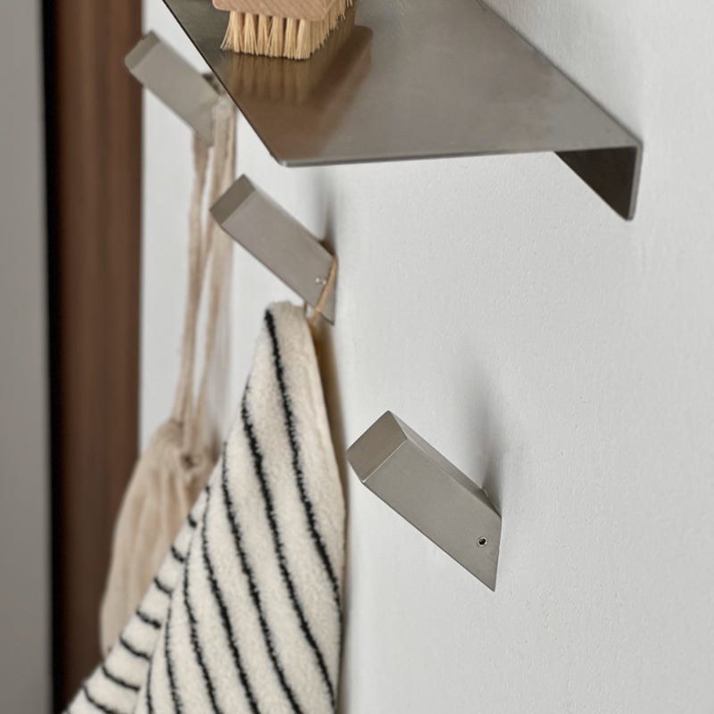 wall-03095 ステンレス 四角柱 ウォールフック | ART OF BLACK