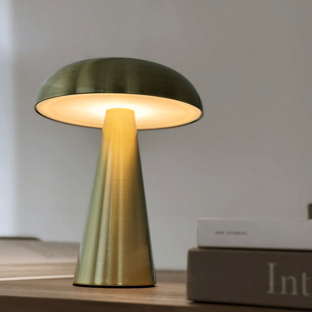 light-03134 USB mushroom テーブルランプ フルタッチ式 コードレス |
