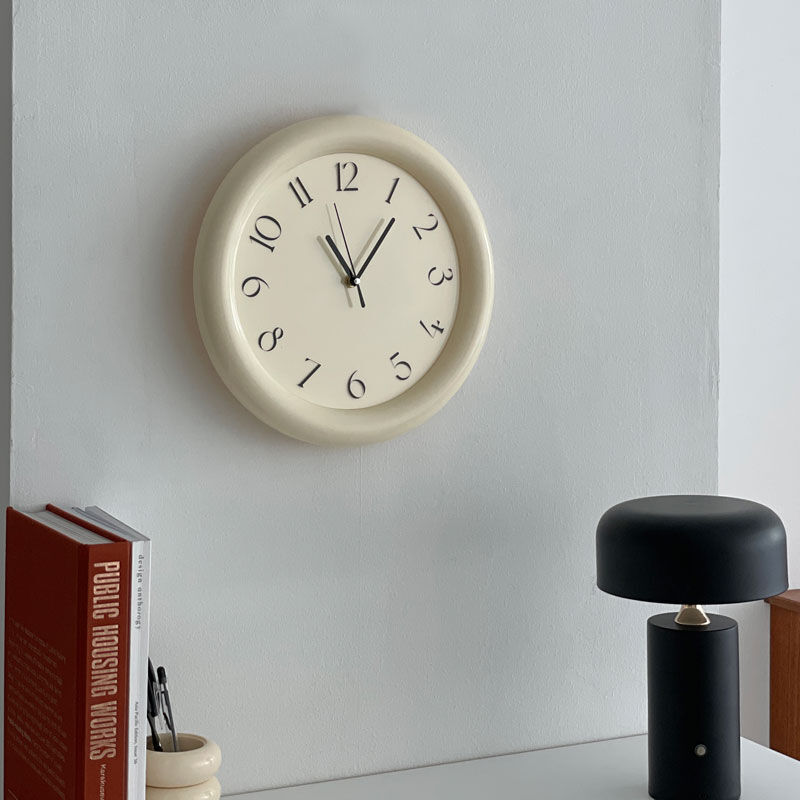 clock-03046 チャビーフレーム 掛け時計 静音 | ART OF BLACK