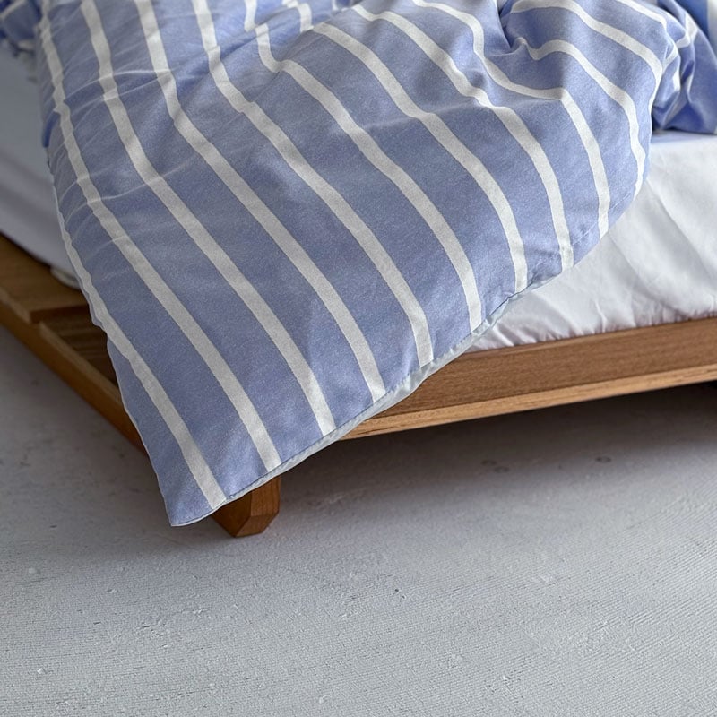 beddingsets-03058 blue×white ストライプ 布団カバーセット | A beddingsets-03058 blue×white ストライプ 布団カバーセット | A