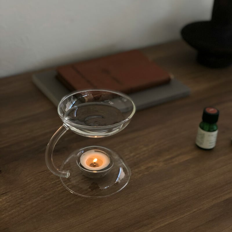 aromapot-03003 ガラス アロマポット オイルウォーマー | ART OF BLACK