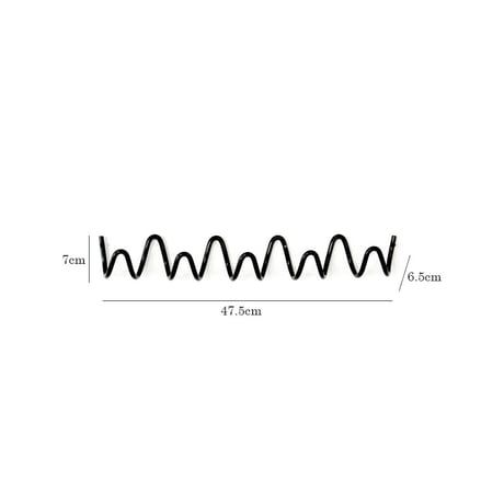 wall-03114　loop ブラック 5連フック アイアン