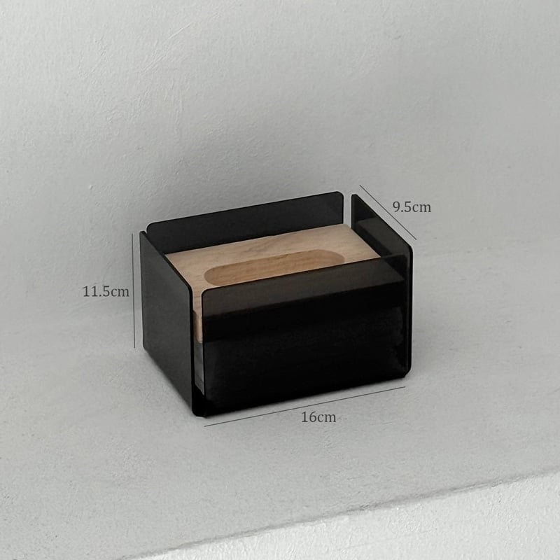 予約販売9月下旬～10月上旬頃発送予定 tissuebox-03051 クリア