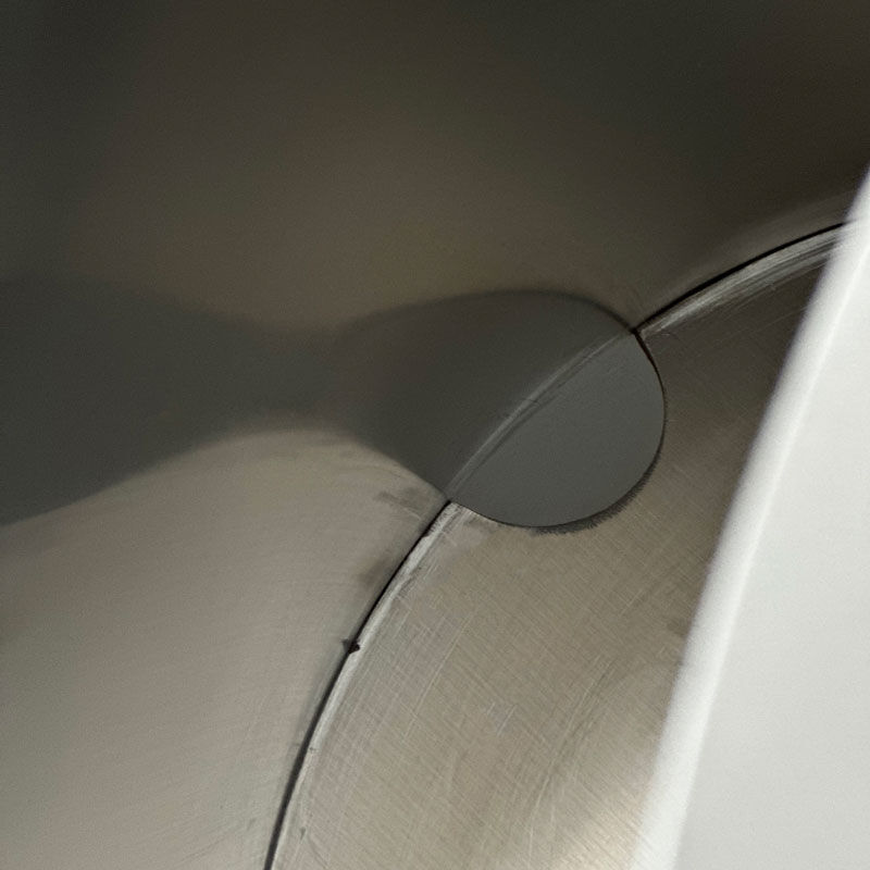 table-03100 ステンレス Uカーブ ラウンド サイドテーブル | ART OF B