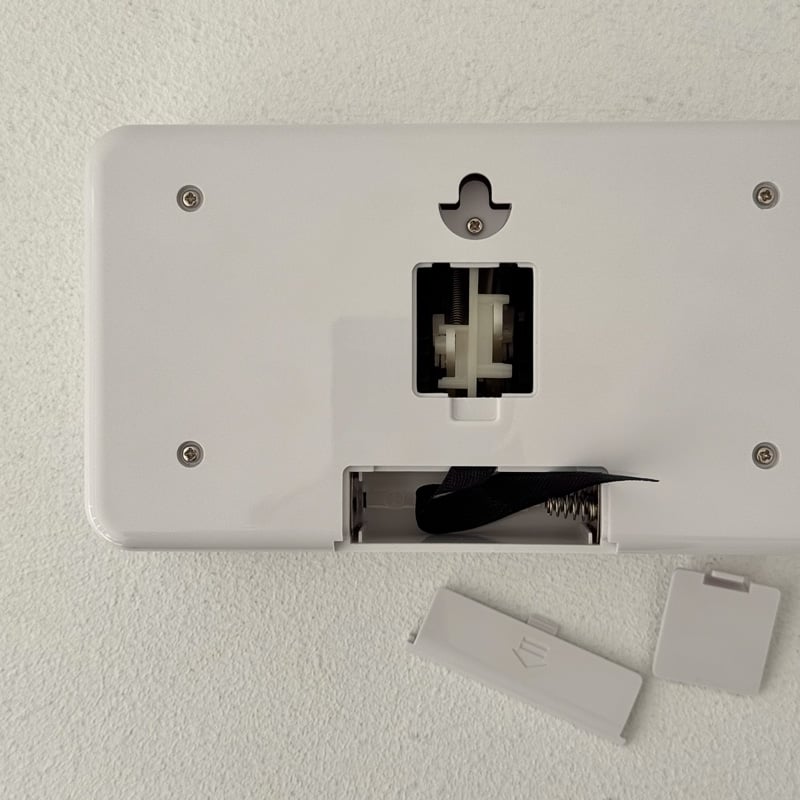 clock-03082 ホワイト フリップ テーブルクロック パタパタ時計 静音