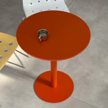 予約販売7月中旬～7月下旬頃発送予定　table-03210　カラー ラウンドテーブル 直径60cm / 40cm