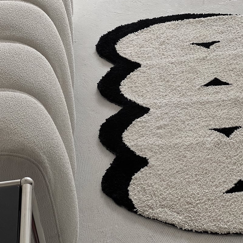 rug-03085 モノトーン ラグ 44cm×69cm / 65cm×105cm | ART rug-03085 モノトーン ラグ 44cm×69cm / 65cm×105cm | ART