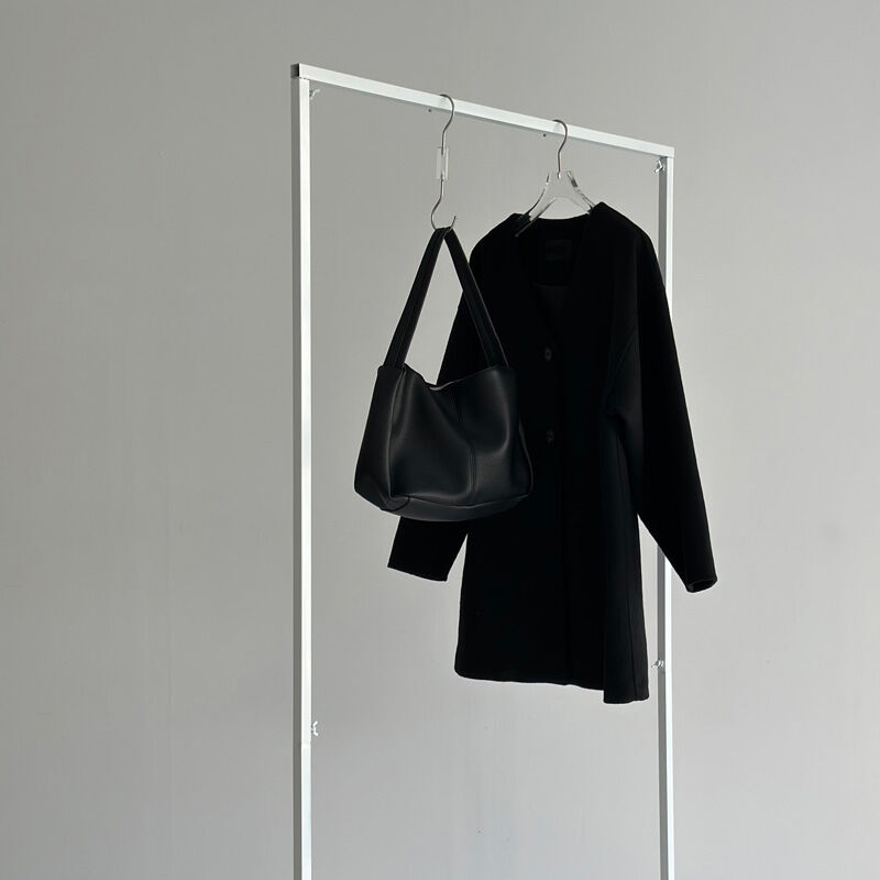 アイアン ハンガーラック 無垢 アイアン スチール ハンガーラック Z type (完成品 おしゃれ