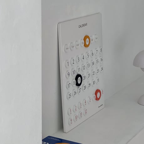 calendar-03023　ウッドパネル ウォール万年カレンダー