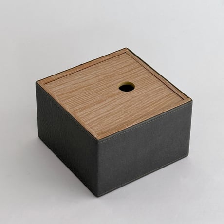 h-03004　Grain Series ティッシュケース ハーフサイズ