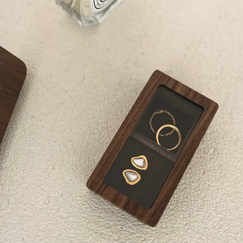box-03005 Walnut アクセサリーケース 天然木 | ART OF BLACK