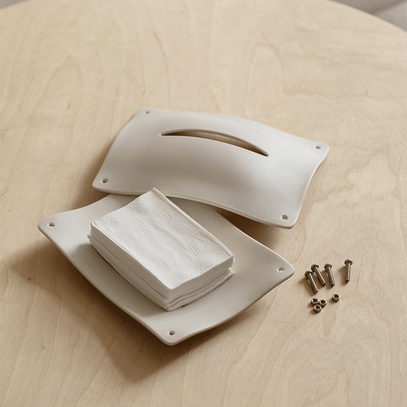 予約販売4月中旬頃発送予定 tissuebox-03091 Overlap ティッシュケース