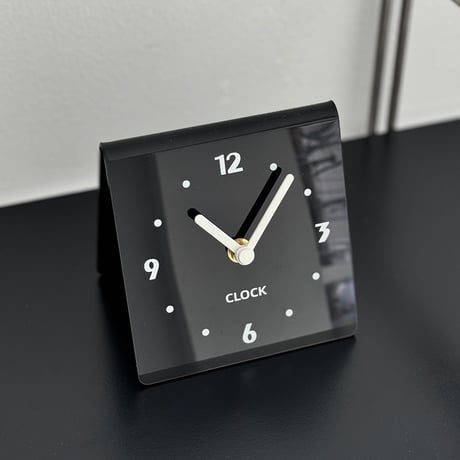 clock-03065　カラー テーブルクロック 置時計 静音
