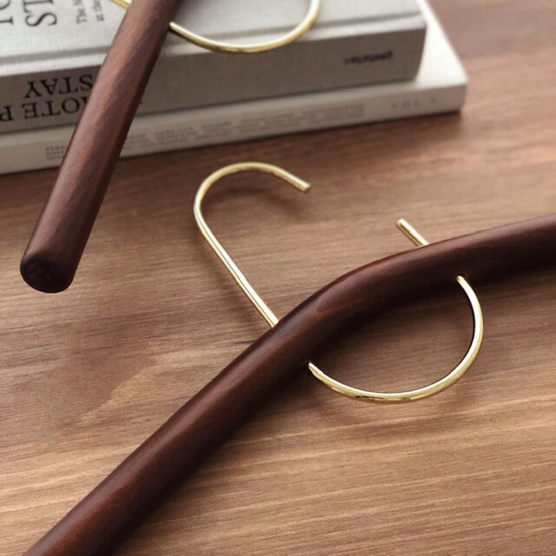 wall-03061 Cカーブ ウッドハンガー | ART OF BLACK