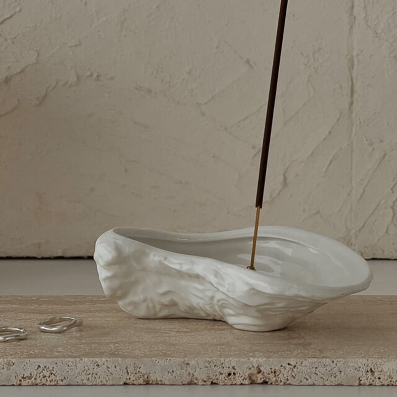 incenseholder-03054 oyster インセンスホルダー お香立て | ART