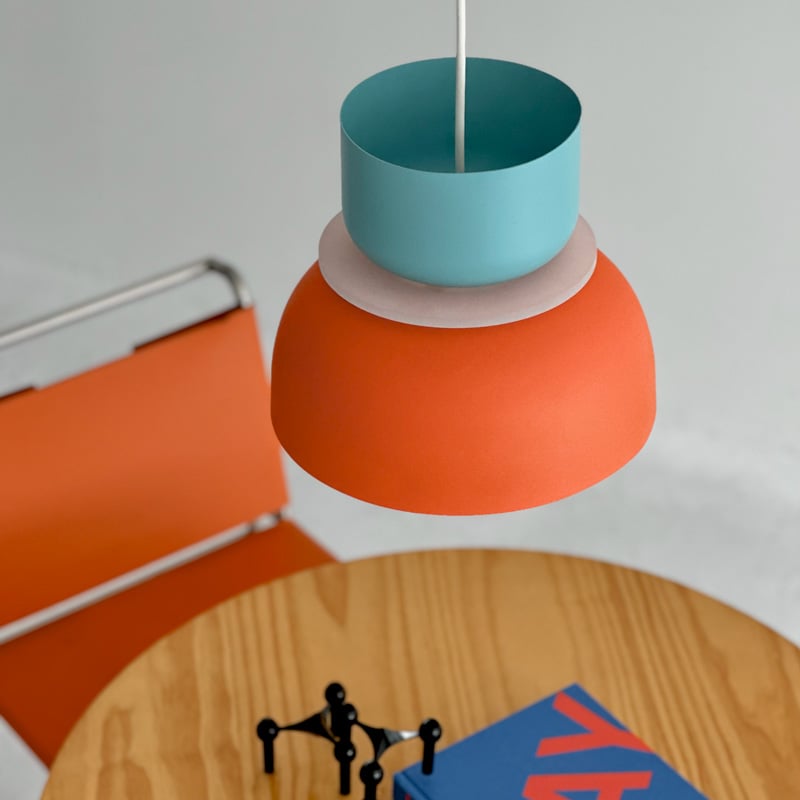 light-03324 バイカラーボウルシェード ペンダントライト 直径30cm