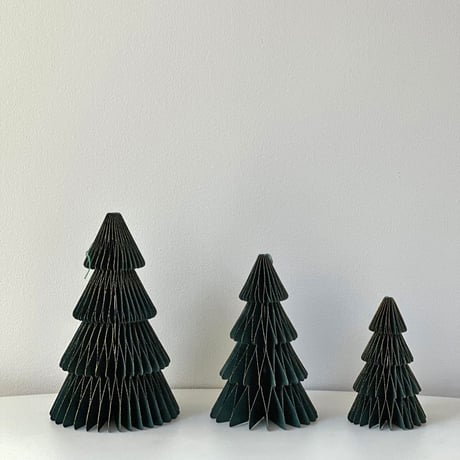tree-03003　3カラー クラフト アコーディオン ペーパーツリー