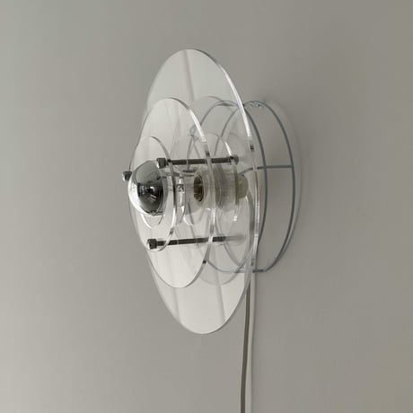 light-03376　クリア レイヤーシェード ウォールランプ 30cm