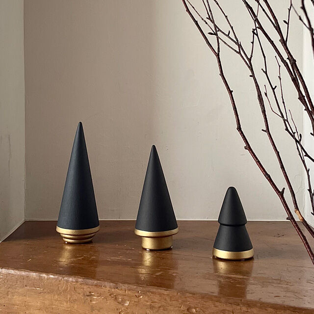 interior-03191 3個セット 磁器 ツリー オブジェ | ART OF BLACK