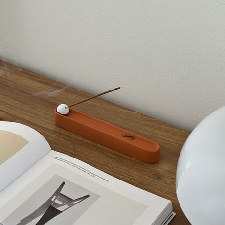 incenseholder-03083　カラー セメント インセンスホルダー お香立て