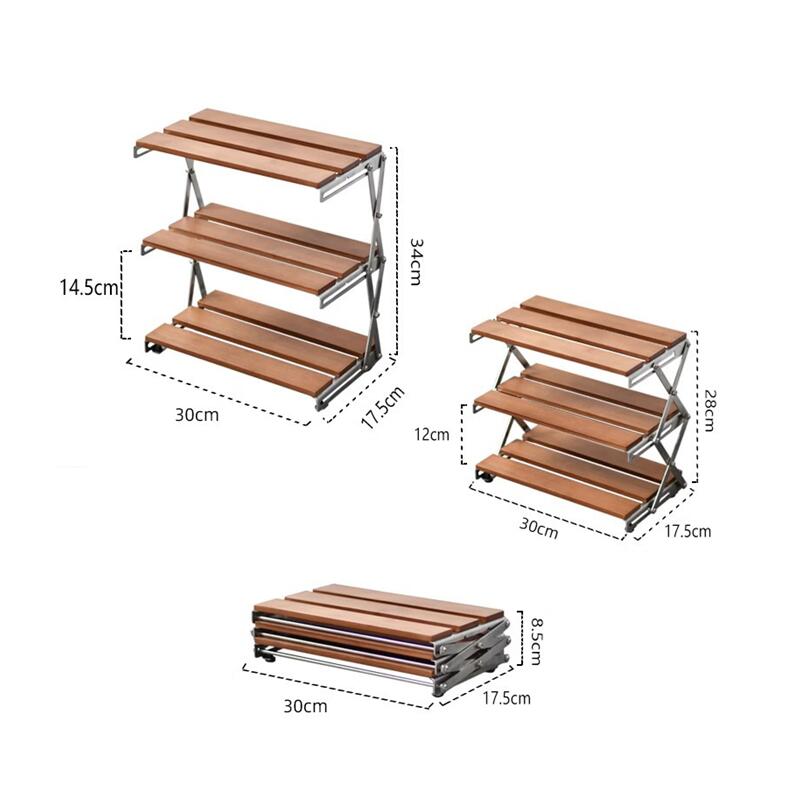 FLEXA フレクサ　木製3段ラック グレー FLEXA フレクサ木製3段ラック グレー新品未使用！デザインネック