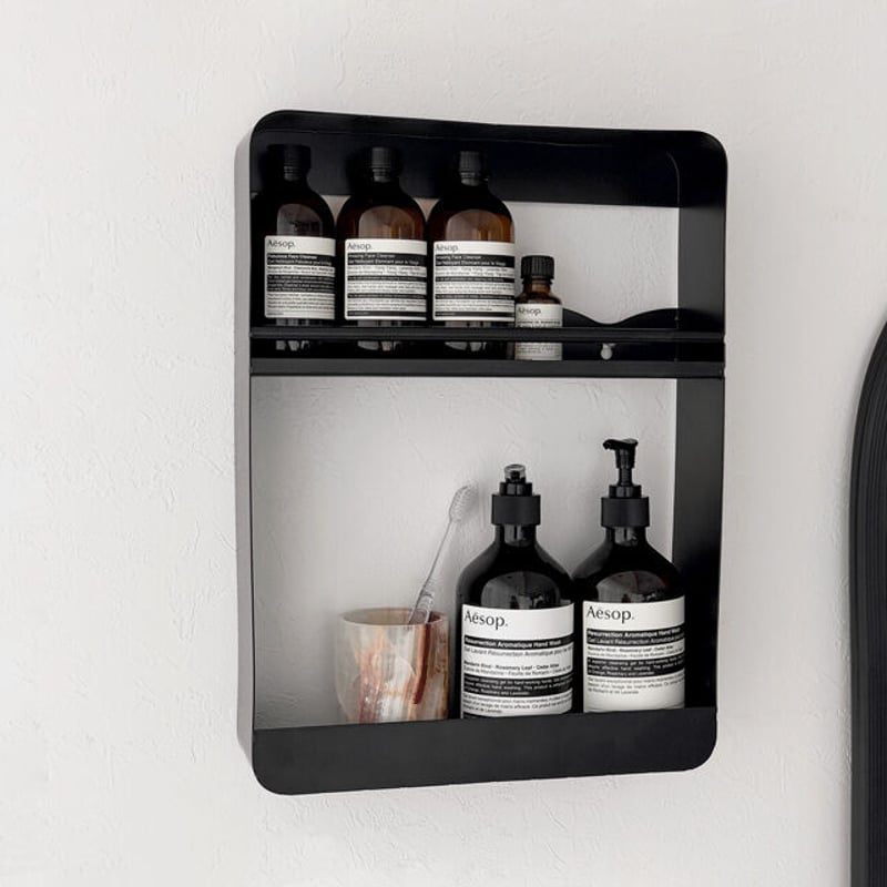 専用♡　２段ウォールシェルフ　ハンドメイド 横長のオープンウォールシェルフ | iichi 日々の暮らしを心地よくする