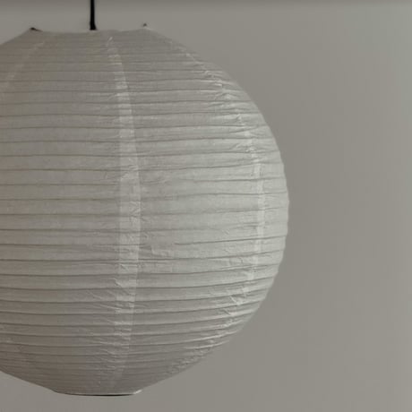 light-03382　ホワイト 細めピッチタイプ Rice Paper Shade Small 40cm 和紙 ペンダントライト