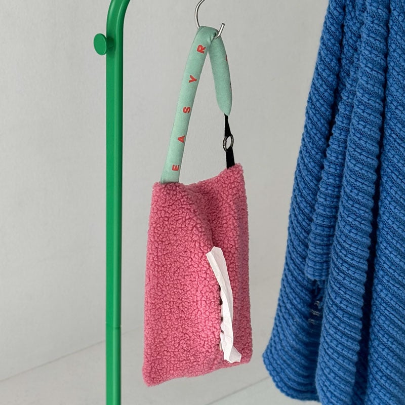 tissuebox-03062 ハンドル付き カラーボア ティッシュケース | ART OF