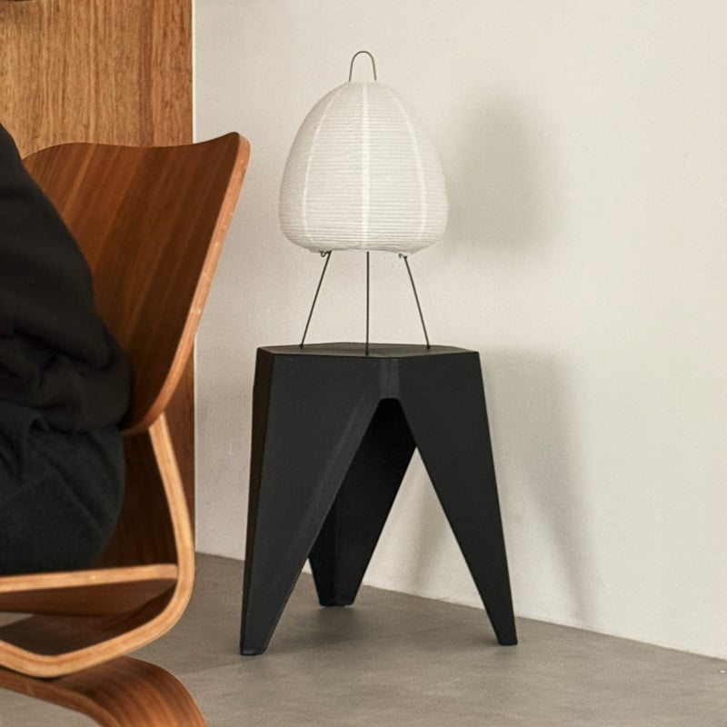 table-03012 ヘキサゴン サイドテーブル スツール | ART OF BLACK