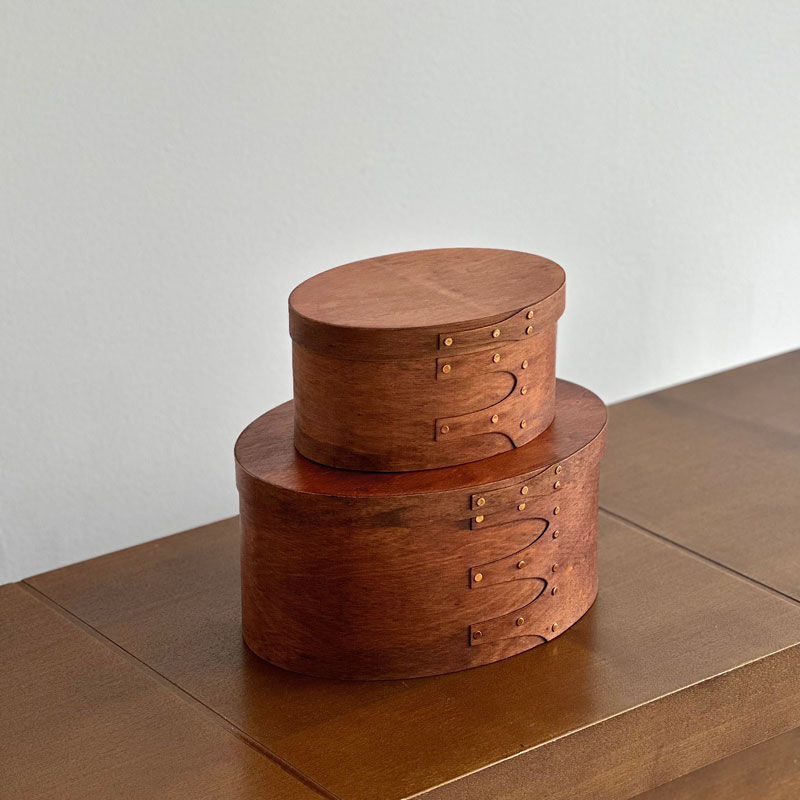 box-03012 大中2個セット 天然木 SHAKER BOX シェーカーボックス