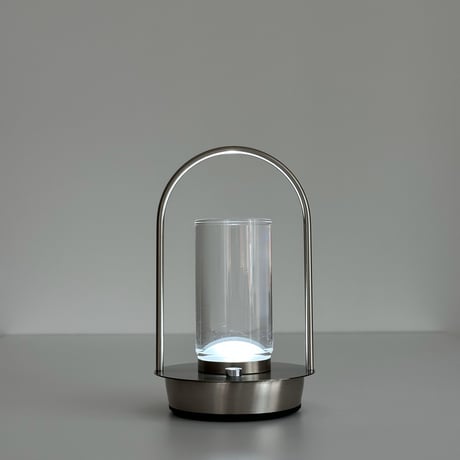 light-03367　USB ハンドル付き ポータブルランプ LED シルバー
