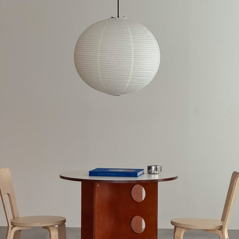 light-03384 ホワイト 細めピッチタイプ Rice Paper Shade Larg