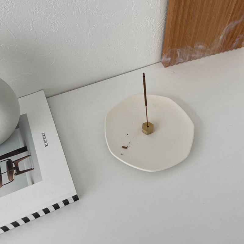 インセンスホルダー  お香立て ナチュラル S119 incenseholder-03029 お椀 インセンスホルダー お香立て | ART OF