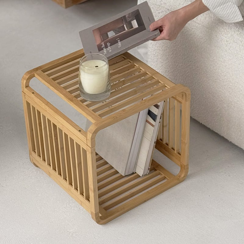 ☆ バンブーCDラック☆アジアンテイスト☆ pease_pease-541