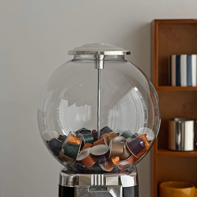 hobby-03001 コーヒーカプセル収納 ガチャガチャマシーン | ART OF BLACK