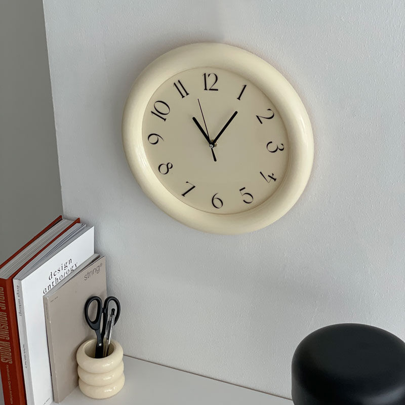 clock-03046 チャビーフレーム 掛け時計 静音 | ART OF BLACK