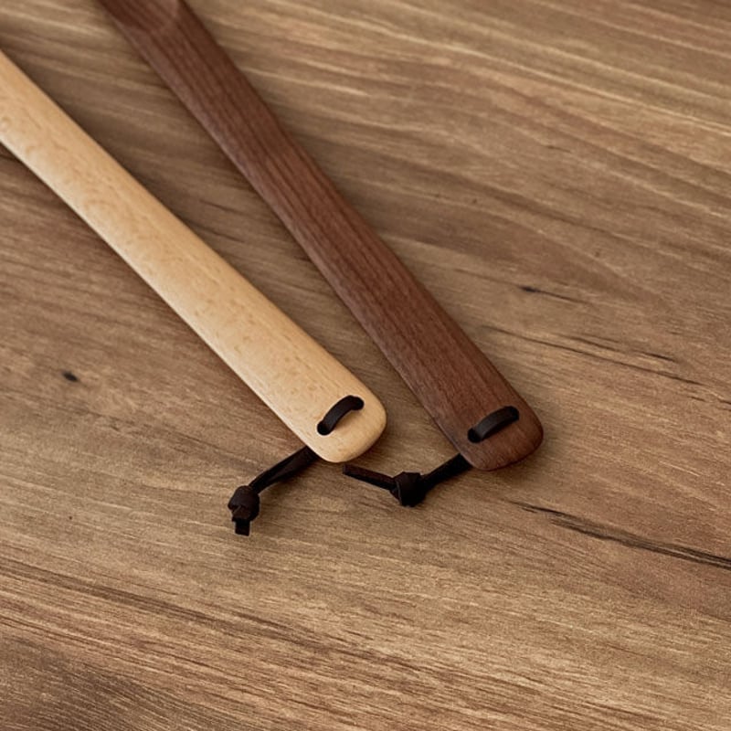 shoehorn-03002 ウッド ブナ ロング 靴べら 50cm | ART OF BLACK