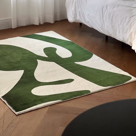 rug-03059　ラインアート ラグ 120cm×160cm